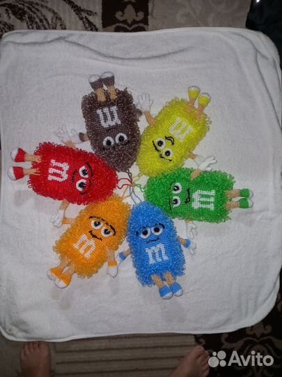 Мочалки игрушки