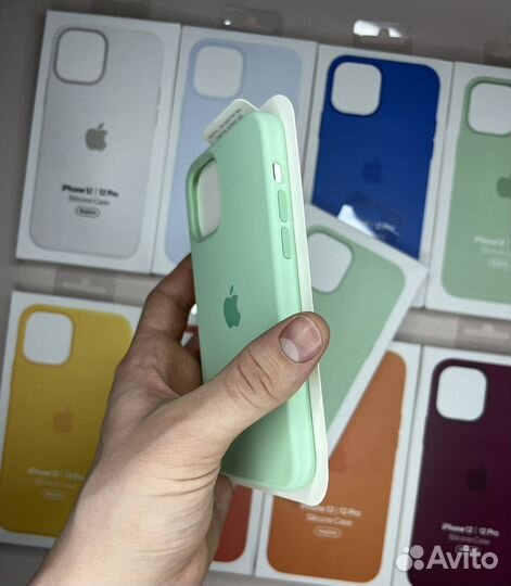 Чехол iPhone 12 / 12pro Silicone Case Magsafe