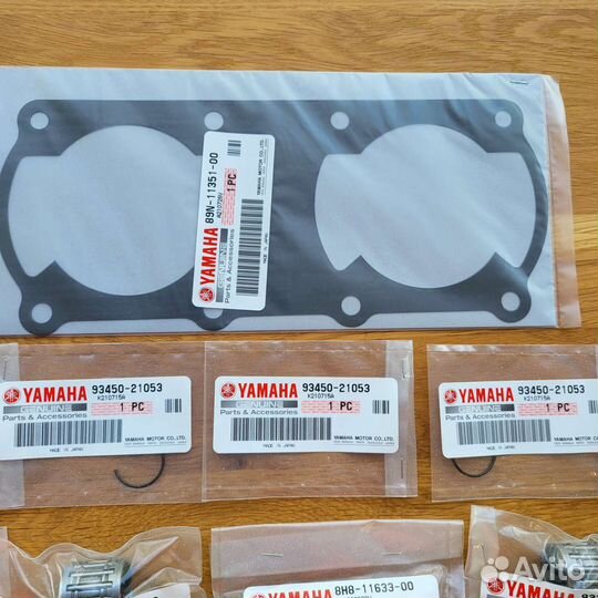 Оригинальный поршневой комплект VK540 номинал