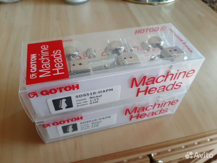 Колки локовые для гитары Gotoh SDS510-hapm