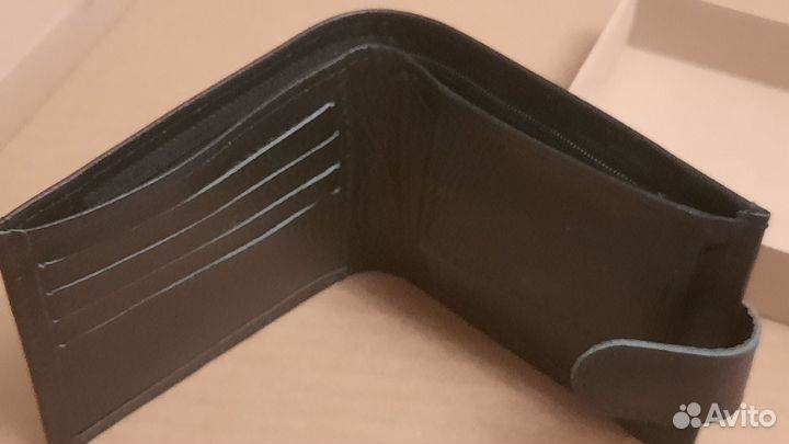 Кошелек мужской кожаный ручной работы