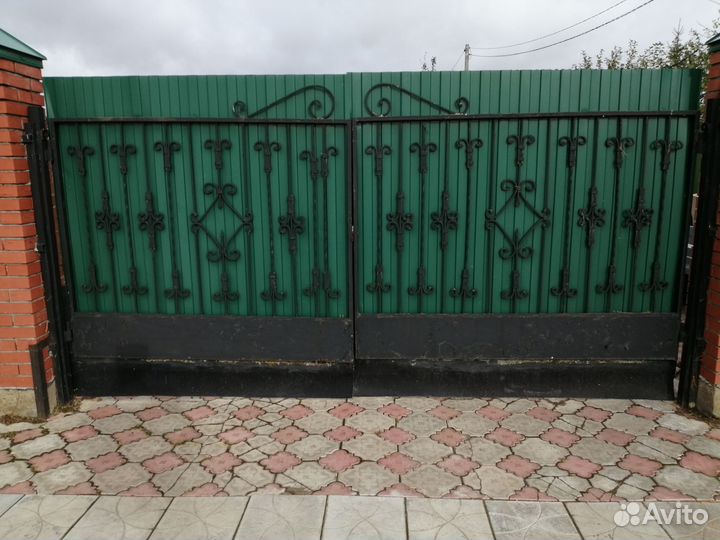 Кованные ворота бу