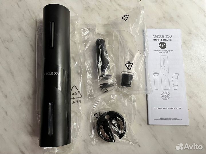 Набор аксессуаров для вина 4 в 1 Новое