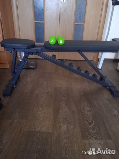 Скамья силовая/ для жима лёжа (складная)