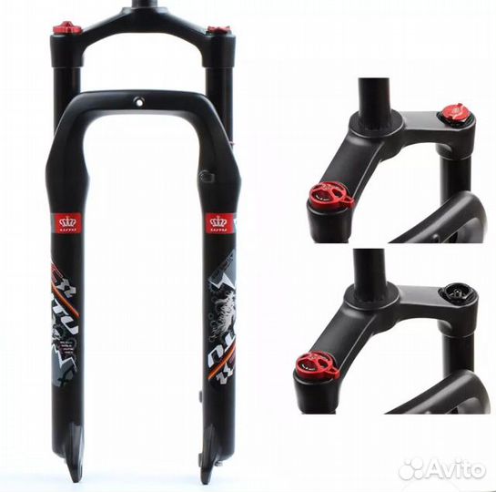 Вилка lutu для 26/27,5/29 и fatbike