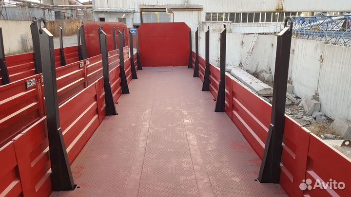 Полуприцеп трал (тяжеловоз) Saab 9891, 2023