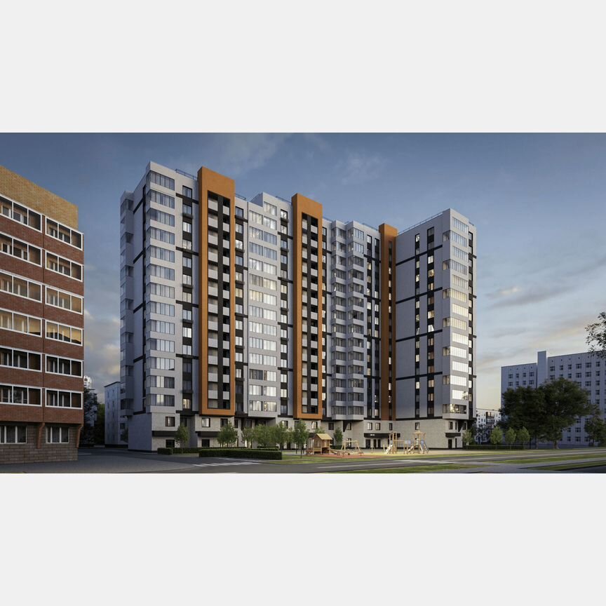 3-к. квартира, 85,5 м², 3/17 эт.
