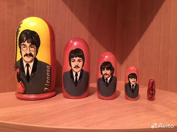 Матрешка The Beatles