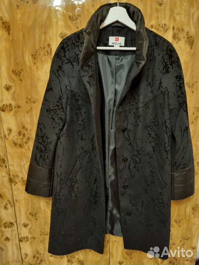 Пальто женское 46 48 черное