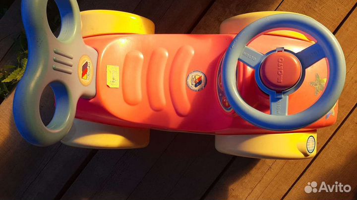 Машинка и качель