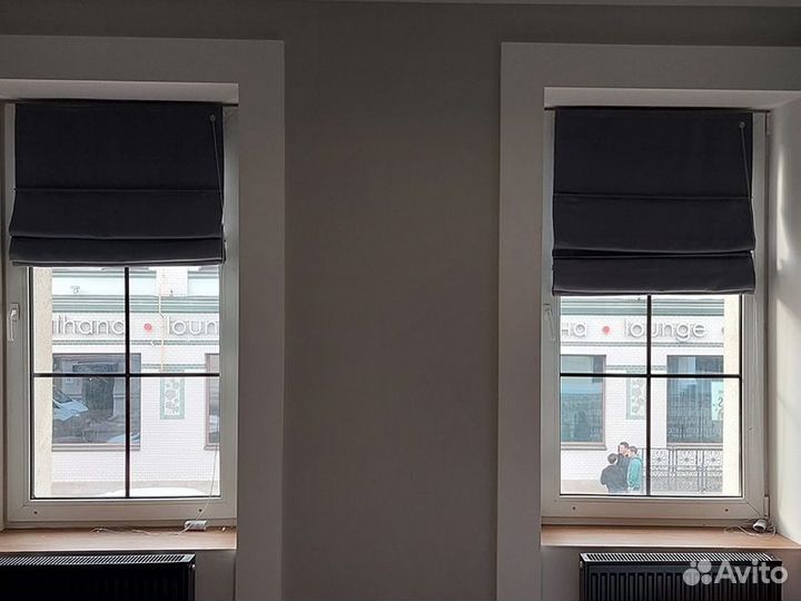 Римские шторы на кухню