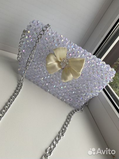 Сумка женская из бусин