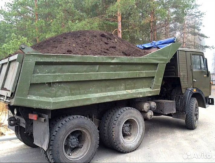 Щебень, песок, отсев, чернозём, пгс, уборка снега