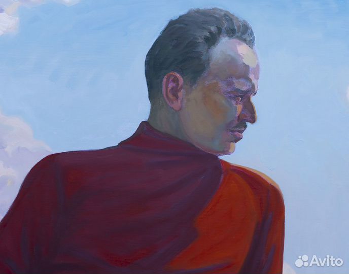 Портрет писателя Шолохова М. А