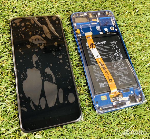 Дисплей для Honor 10 оригинал с отпечатком