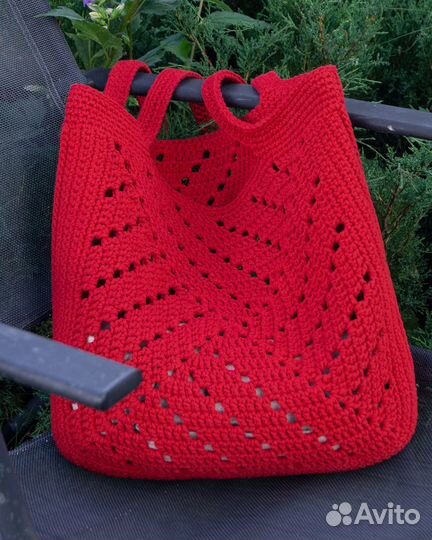 Сумки вязаные крючком