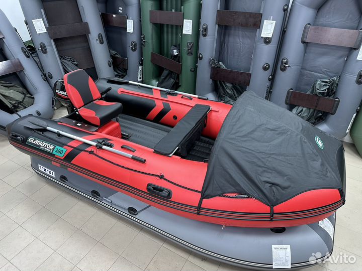 Надувная лодка Gladiator E380PRO