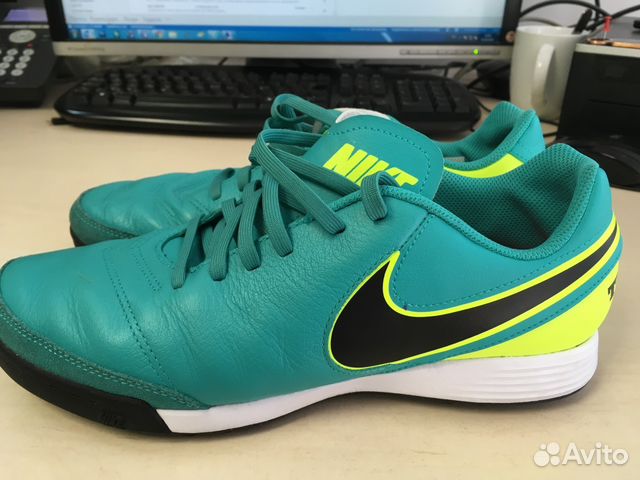 nike tiempo genio II leather TF 819216 307