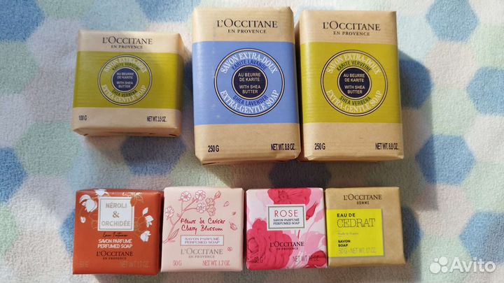 Loccitane масло для душа набор подарочный