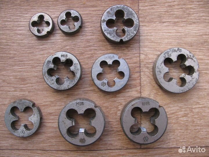 Плашки эпохи СССР 9 шт