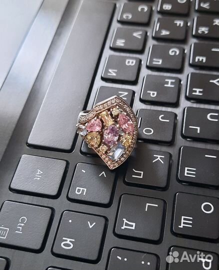 Серебряное кольцо женское