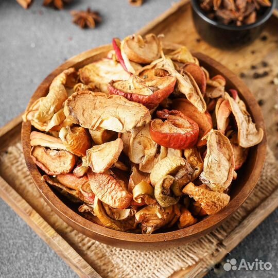 Сушеные яблоки