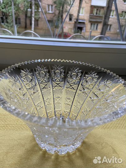 Хрустальная вазочка-конфетница, Югославия, 80-е