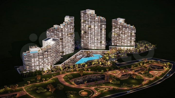2-к. квартира, 77 м² (Кипр)