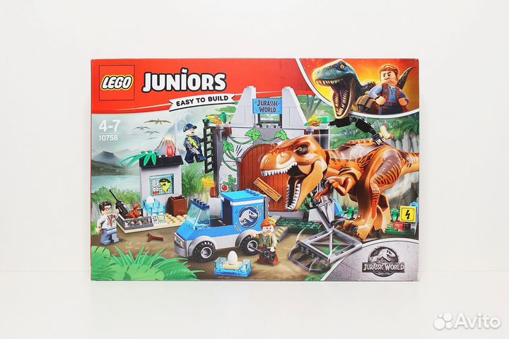 Lego Juniors 10758 Jurassic World - T-Rex Breakout