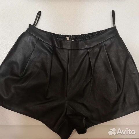 Шорты кожаные
