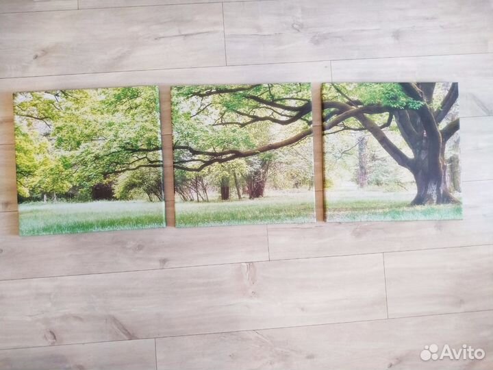 Модульная картина Лес