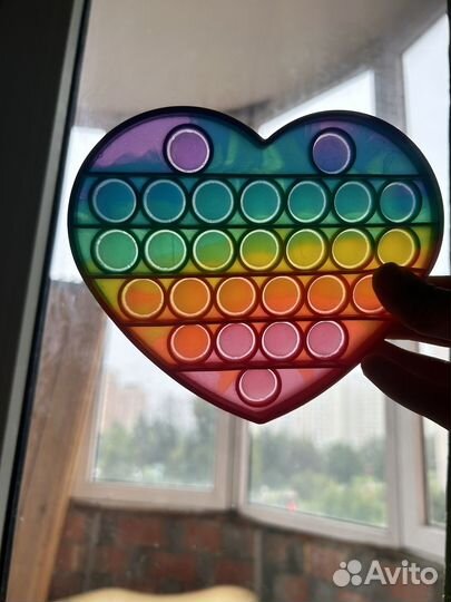 Поп ит сердце