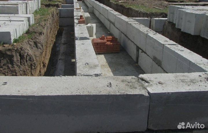 Фундаментные блоки 24.4.6 и др.размеры