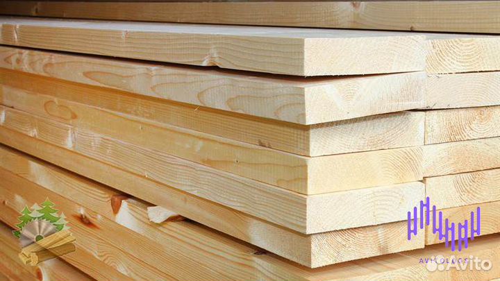 Брус 100х100 (150, 200) х6000