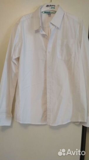 Рубашки белые 152-158 см