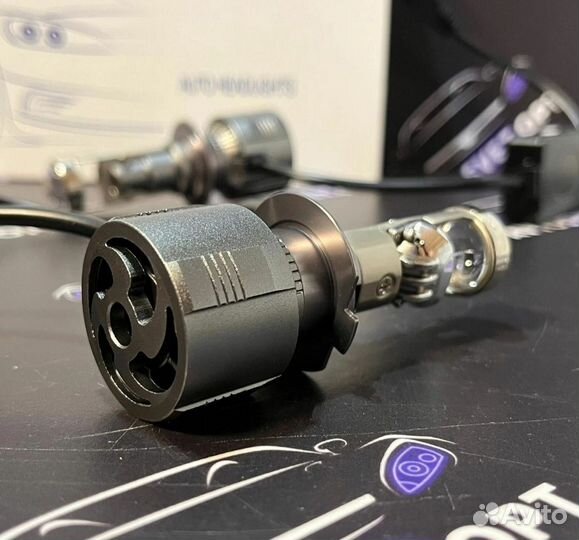 Лед лампы h7 с линзой