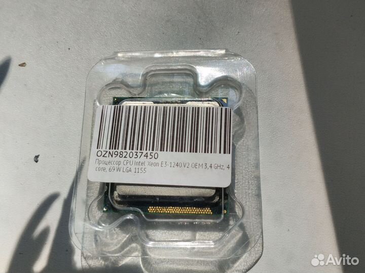 Процессор intell core i5 - 2400