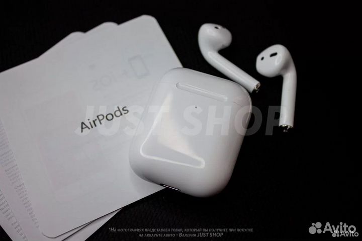 AirPods 2 (Гарантия + Чехол)