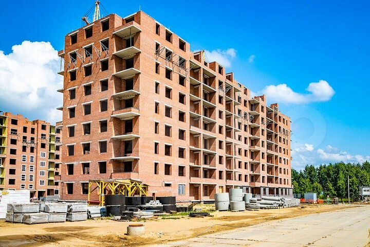 2-к. квартира, 56,7 м², 1/10 эт.