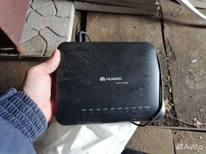 Модем huawei echolife hg850a, тв приставка ростел
