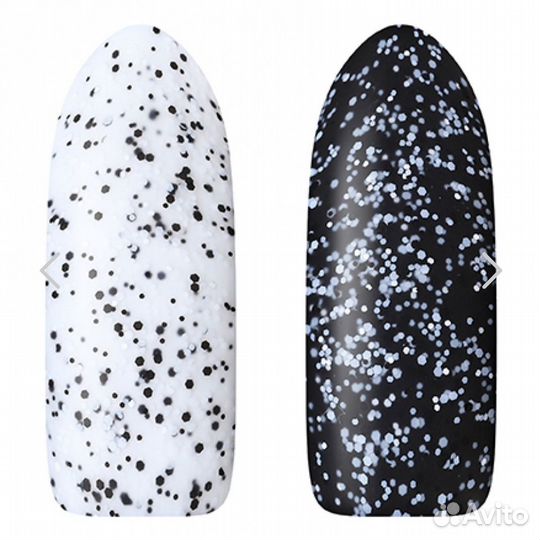 Hit Gel, Матовый топ для гель-лака Dalmatian 9мл