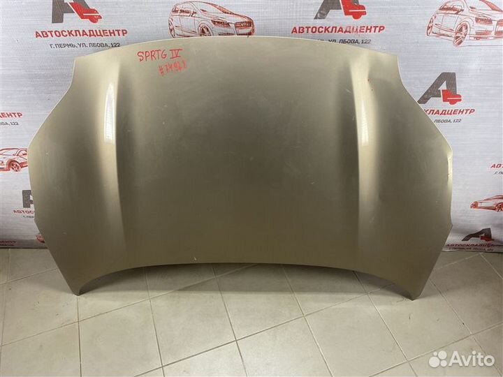 Капот Kia Sportage 4 с 2016 года