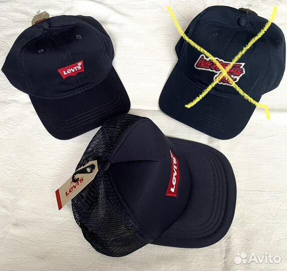 Бейсболки Levi’s, Adidas и др. из США
