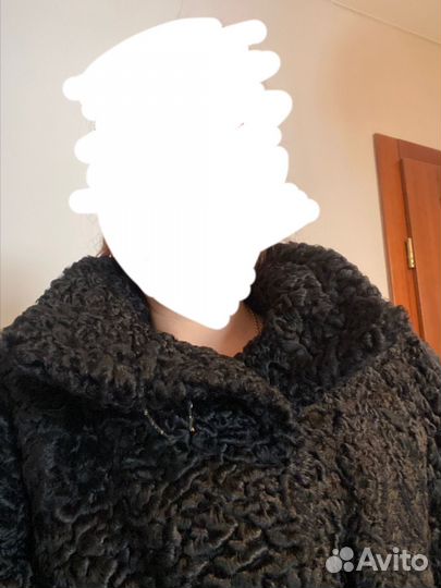 Шуба пальто каракуль