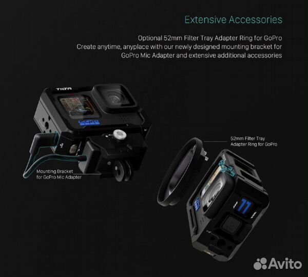 Клетка Tilta для GoPro hero11 Чёрная