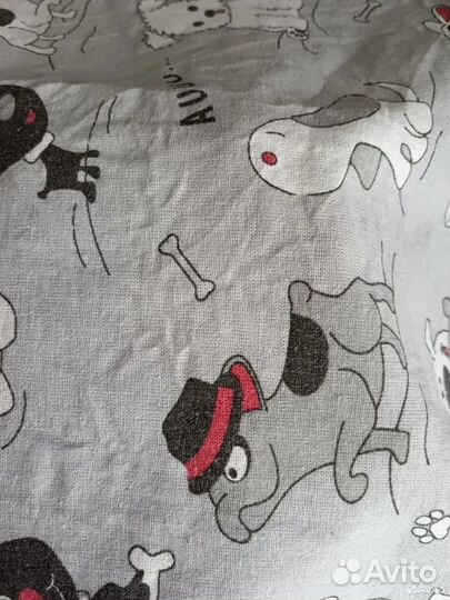 Наволочки хлопок 40х40 детские кошечки собачки