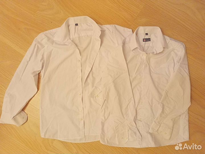 Рубашка школьная на мальчика 146-152