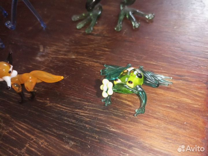 Фигурки из стекла(хрусталя)