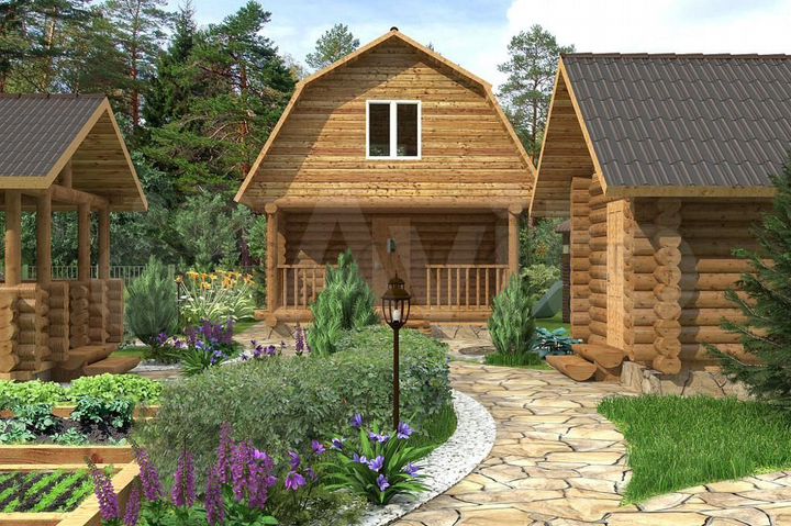 Дом 70 м² на участке 6 сот.