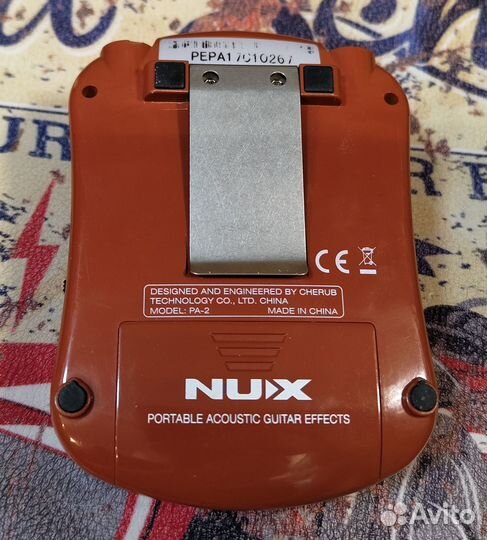 Портативный процессор для акуст. гитары Nux PA-2